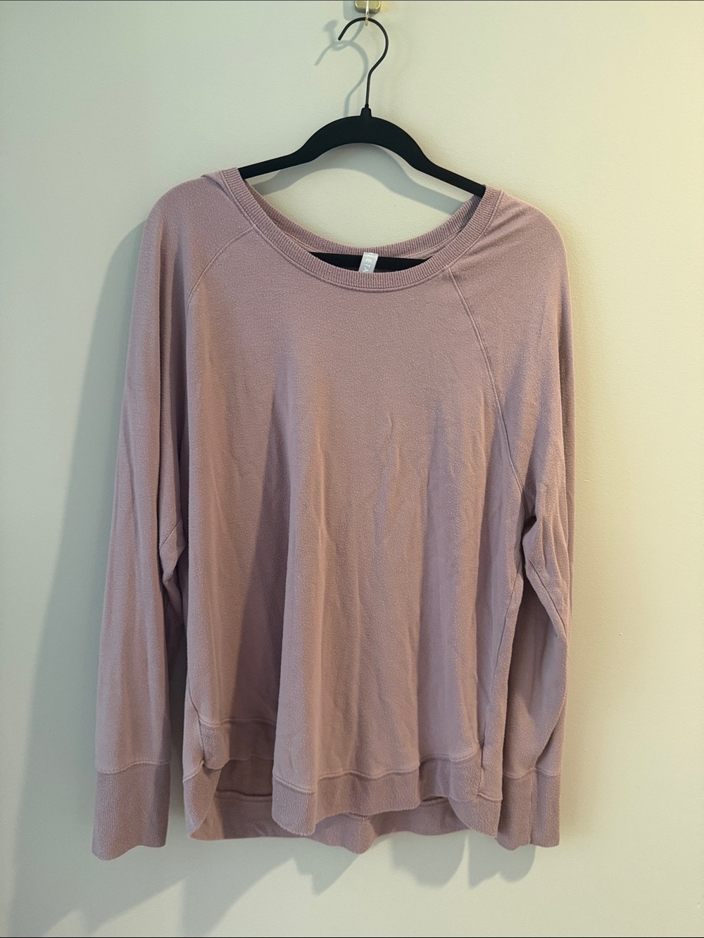 Athleta Lightweight Long-Sleeve Pullover - Mauve Pink